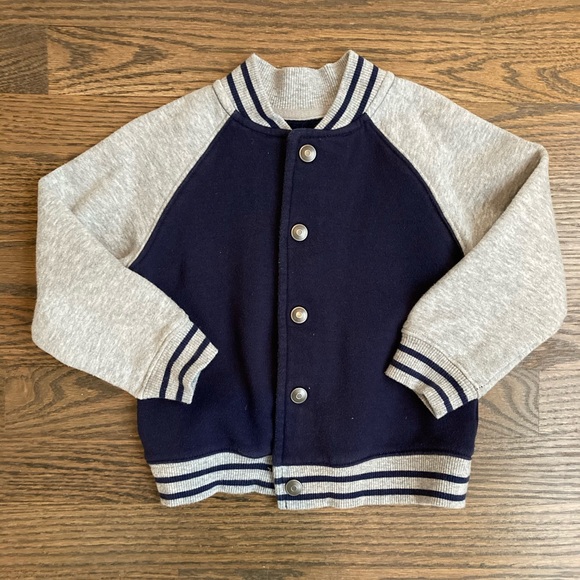 Gymboree Sweatshirt Bomber Jacket - Picture 1 of 1